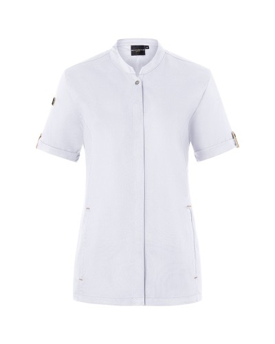 Chaqueta Chef de Mujer Green-Generation, material sostenible, 65% pol. reciclado certif. GRS -35% alg.