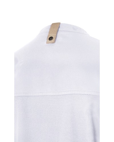 Chaqueta Chef de Mujer Green-Generation, material sostenible, 65% pol. reciclado certif. GRS -35% alg.