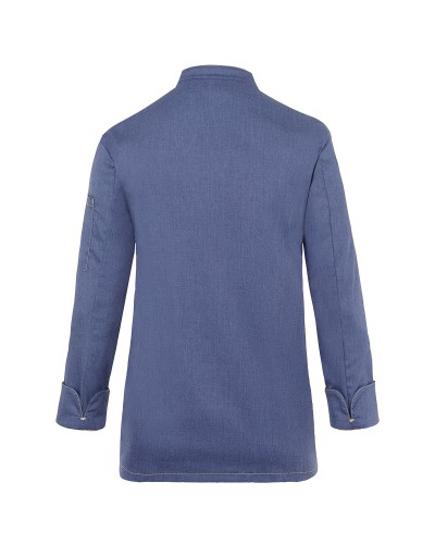 Chaq Chef Mujer estilo Vaquero. 65% Poliéster-35% Algodón. Azul Vintage