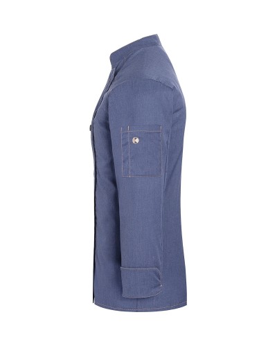Chaq Chef Mujer estilo Vaquero. 65% Poliéster-35% Algodón. Azul Vintage