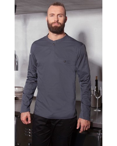 Camisa de trabajo, m/larga. Antracita
