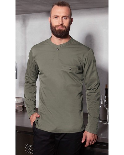 Camisa de trabajo, m/larga. Antracita