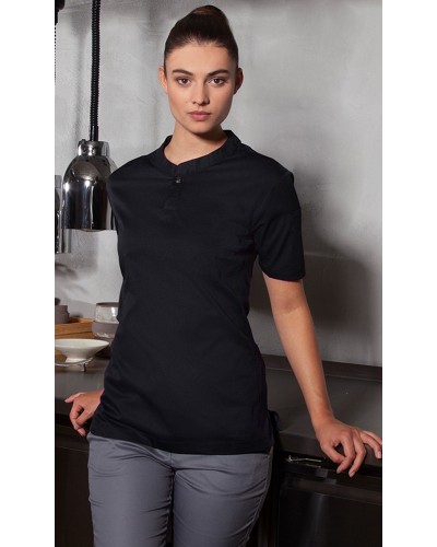 Camisa Mujer, m/corta alto rendimiento. Sabia