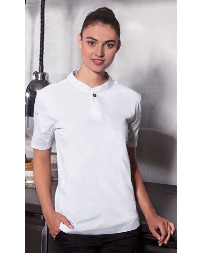 Camisa Mujer, m/corta alto rendimiento. Sabia