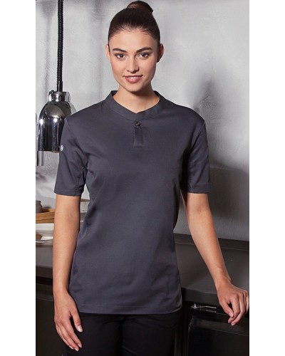 Camisa Mujer, m/corta alto rendimiento. Sabia