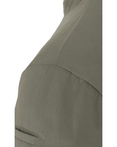 Camisa Hombre, m/corta alto rendimiento. Negro