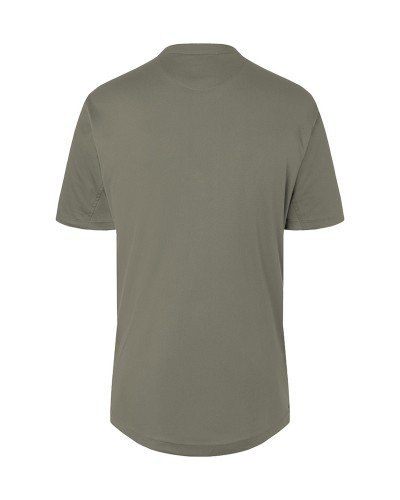Camisa Hombre, m/corta alto rendimiento. Negro