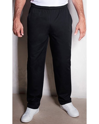 Pantalón Unisex de tiro alto cintura Elástica. Negro