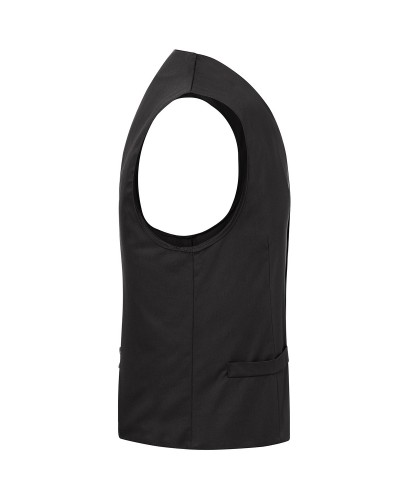 Chaleco Hombre. 65% pol-35% alg.215 g/m² Negro
