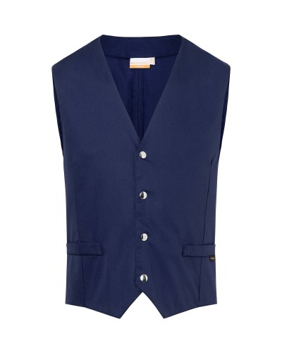 Chaleco Hombre. 65% pol-35% alg.215 g/m² Negro