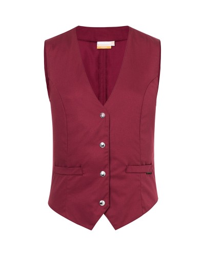 Chaleco Mujer. 65% pol-35% alg.215 g/m² Negro