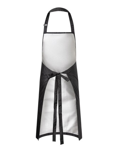 Delantal impermeable con hebilla. 100% poliéster