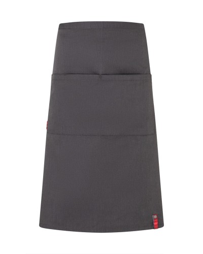 Delantal estilo Denim Bistro ROCK CHEF®. 65% Poliéster - 35% Algodón. 195 g/m²