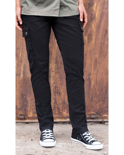 Pantalones Cargo para Mujer ROCK CHEF®.98% Algodón - 2% Elastano. 220 g/m²