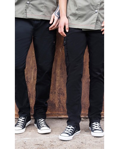 Pantalones Cargo para Mujer ROCK CHEF®.98% Algodón - 2% Elastano. 220 g/m²