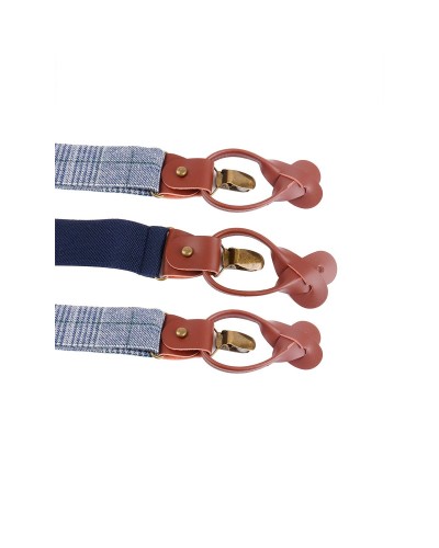 Tirantes Urban-Glencheck. Navy
