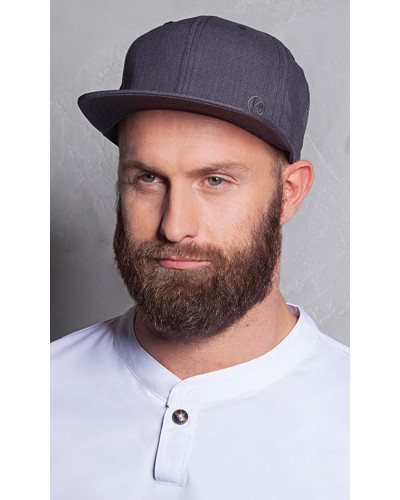 Gorra Visera Plana Est. Jeans Azul Vintage