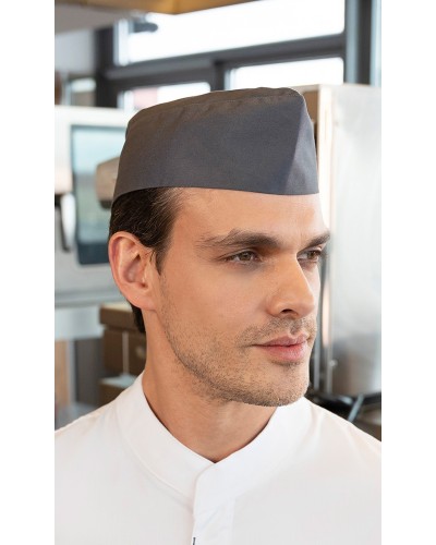 Gorro Chef Ajust 65% Pol-35% Alg Antracita