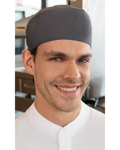Gorro Chef Inserción Malla Trans. Antracita