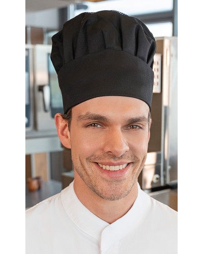 Gorro de Chef. Poliéster - Algodón