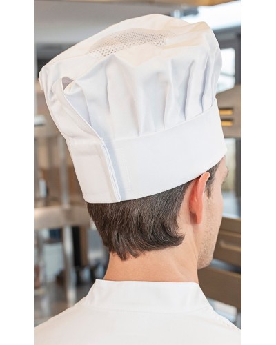 Gorro de Chef. Poliéster - Algodón