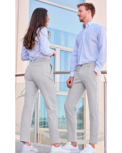Pantalón Unis. 100% Pol. 180 gr/m2 GRIS