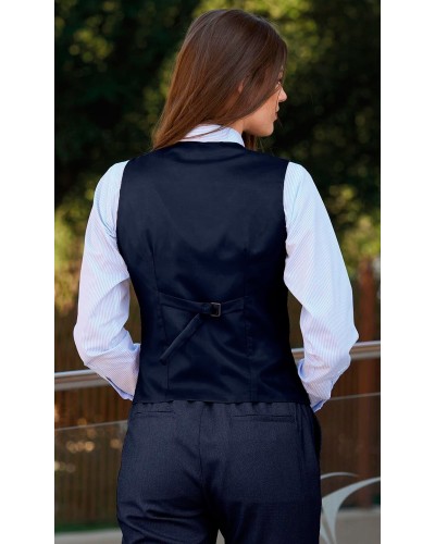 Chaleco de Mujer Cruzado. 100% Poliéster 180 gr/m2