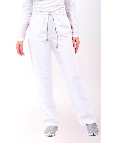 Pantalón Unisex Microfibra cint. elast. cordón 
