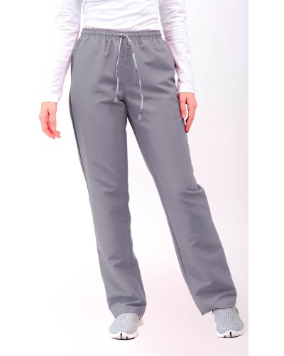 Pantalón Unisex Microfibra cint. elast. cordón 