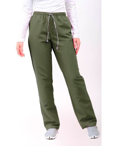 Pantalón Unisex Microfibra cint. elast. cordón 