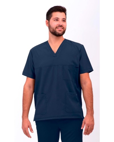 Casaca Unisex Microfibra Canesú. VERDE MILITAR