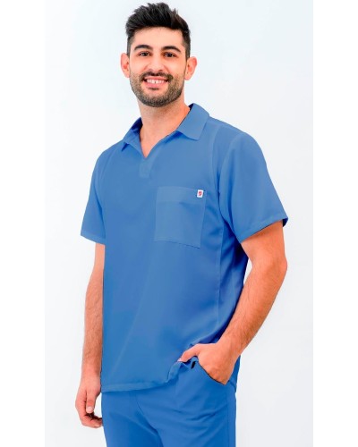 Polo Unisex Microfibra y tejido calado100% Poliéster 132gr/m2