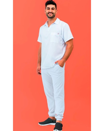 Polo Unisex Microfibra y tejido calado100% Poliéster 132gr/m2