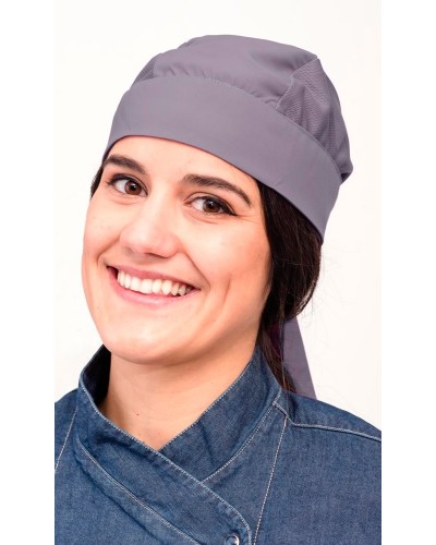 Gorro Pirata Microfibra y Tejido Calado BLANCO