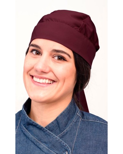 Gorro Pirata Microfibra y Tejido Calado BLANCO