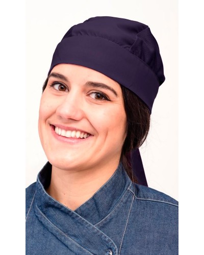 Gorro Pirata Microfibra y Tejido Calado BLANCO