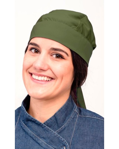 Gorro Pirata Microfibra y Tejido Calado BLANCO