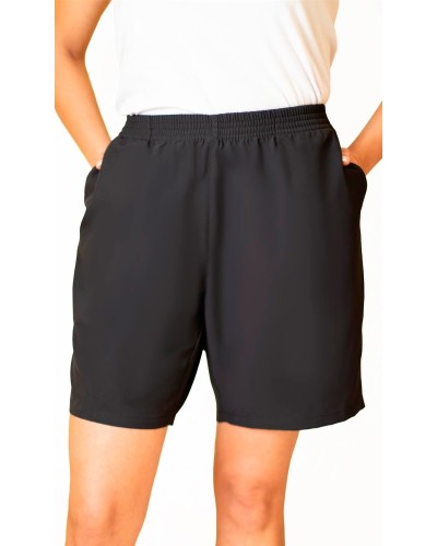 Bermuda Unisex Cintura Elástica. 100% Poliéster