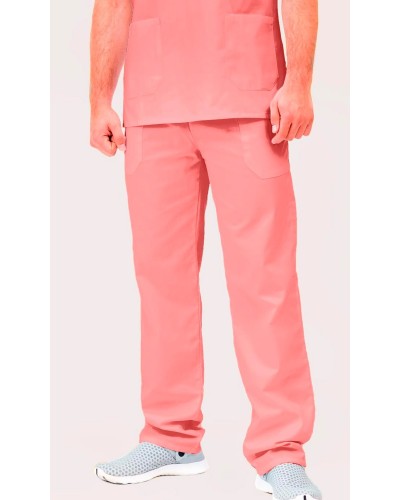 Pantalón Unisex Cintura Elástica. 100% Pol. BLANCO