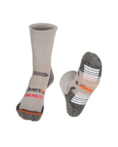 Calcetín térmico con Thermolite®. 70% Thermolite 26% Poliamida 1% Elastomero 3% Elastodieno