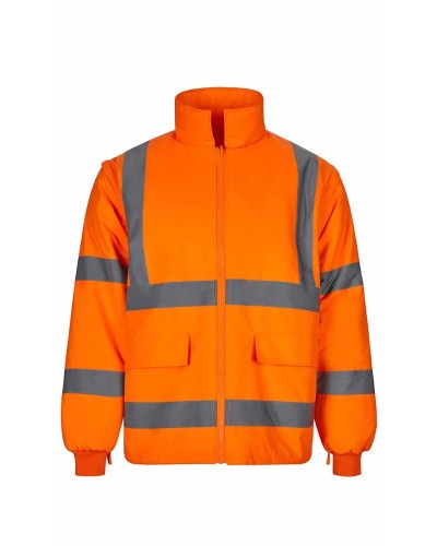 Parka 4 en 1 Alta Visibilidad