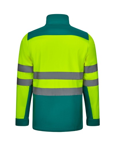 Softshell Bicolor Alta Visibilidad