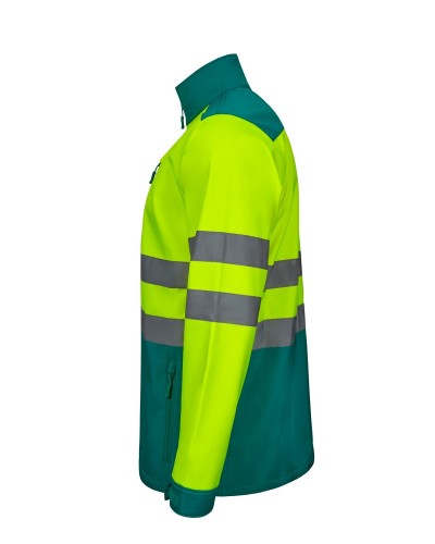 Softshell Bicolor Alta Visibilidad