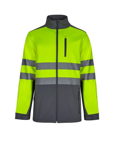 Softshell Bicolor Alta Visibilidad
