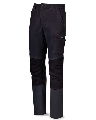 Pantalón STRETCH Multibolsillo. Poliéster/Algodón 245 gr.