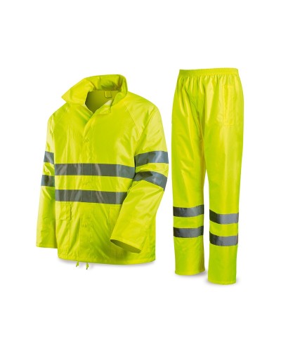 Traje de Agua Alta Visibilidad. Poliéster. 135 gr/m2