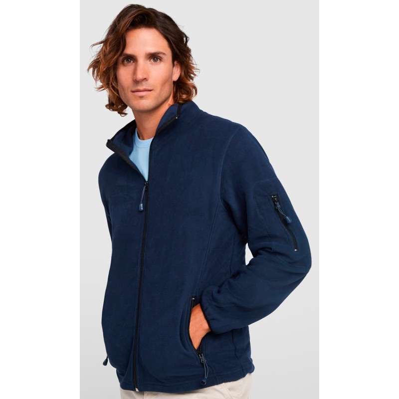 Chaqueta Micropolar Hombre 100% Pol. 300 g/m².