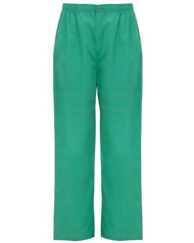 Pantalón Unisex con Cremallera y Botón
