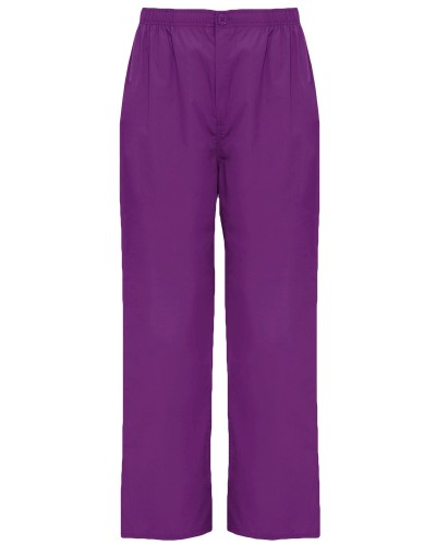 Pantalón Unisex con Cremallera y Botón