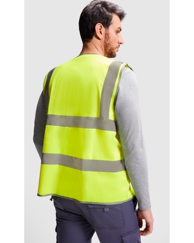 Chaleco Alta Visibilidad con Identificador